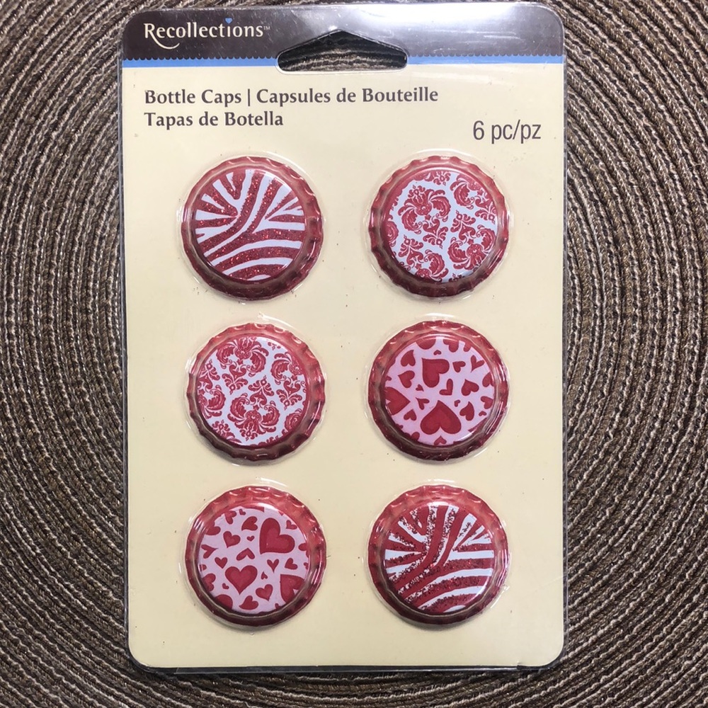 Recollections Bottle Caps Crafting
